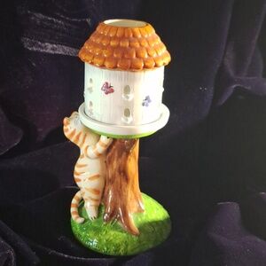 Waccessories Tealight with cat lamp